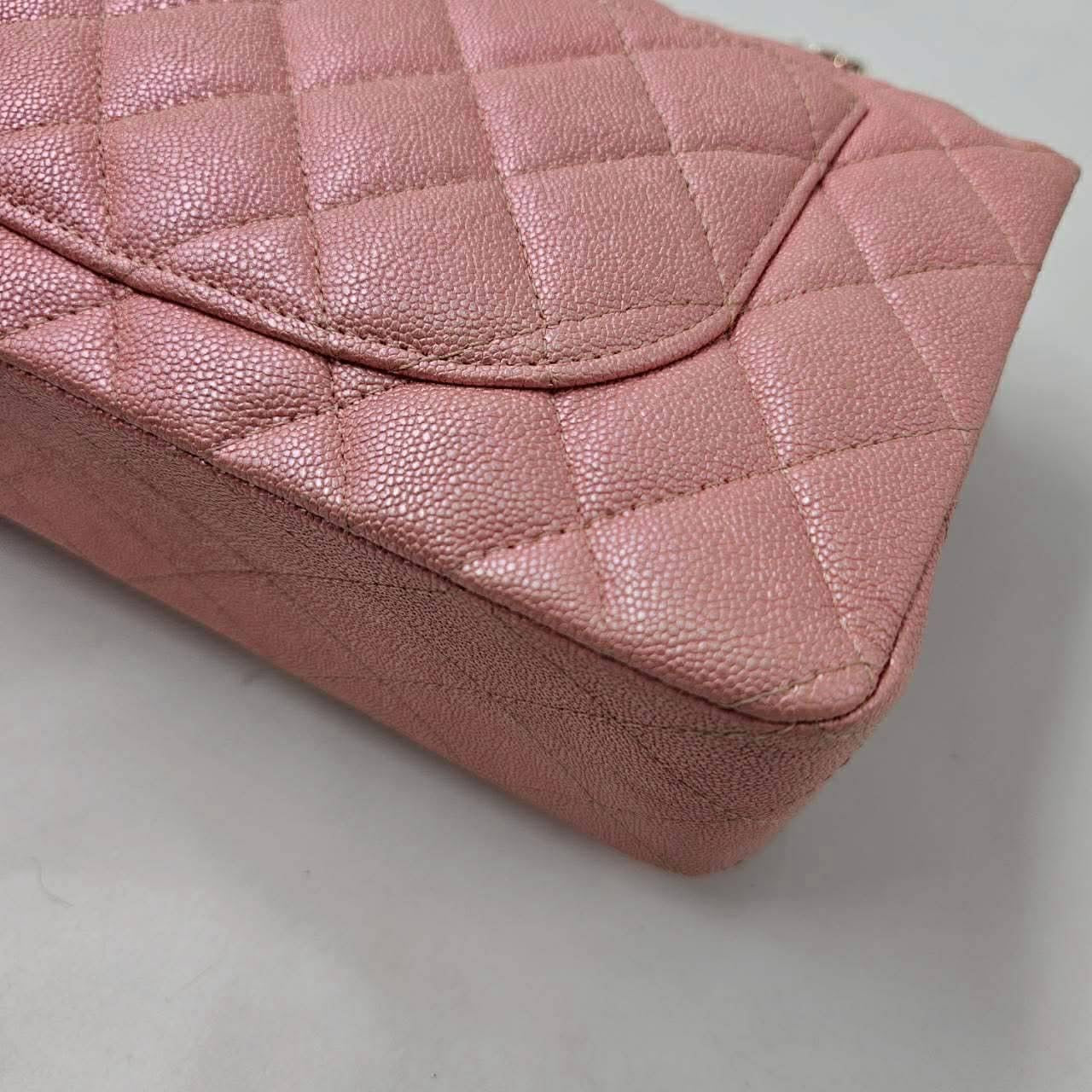 **Rare Find** Chanel 9 Unicorn Colour / Iridescent Pink Caviar - GHW
