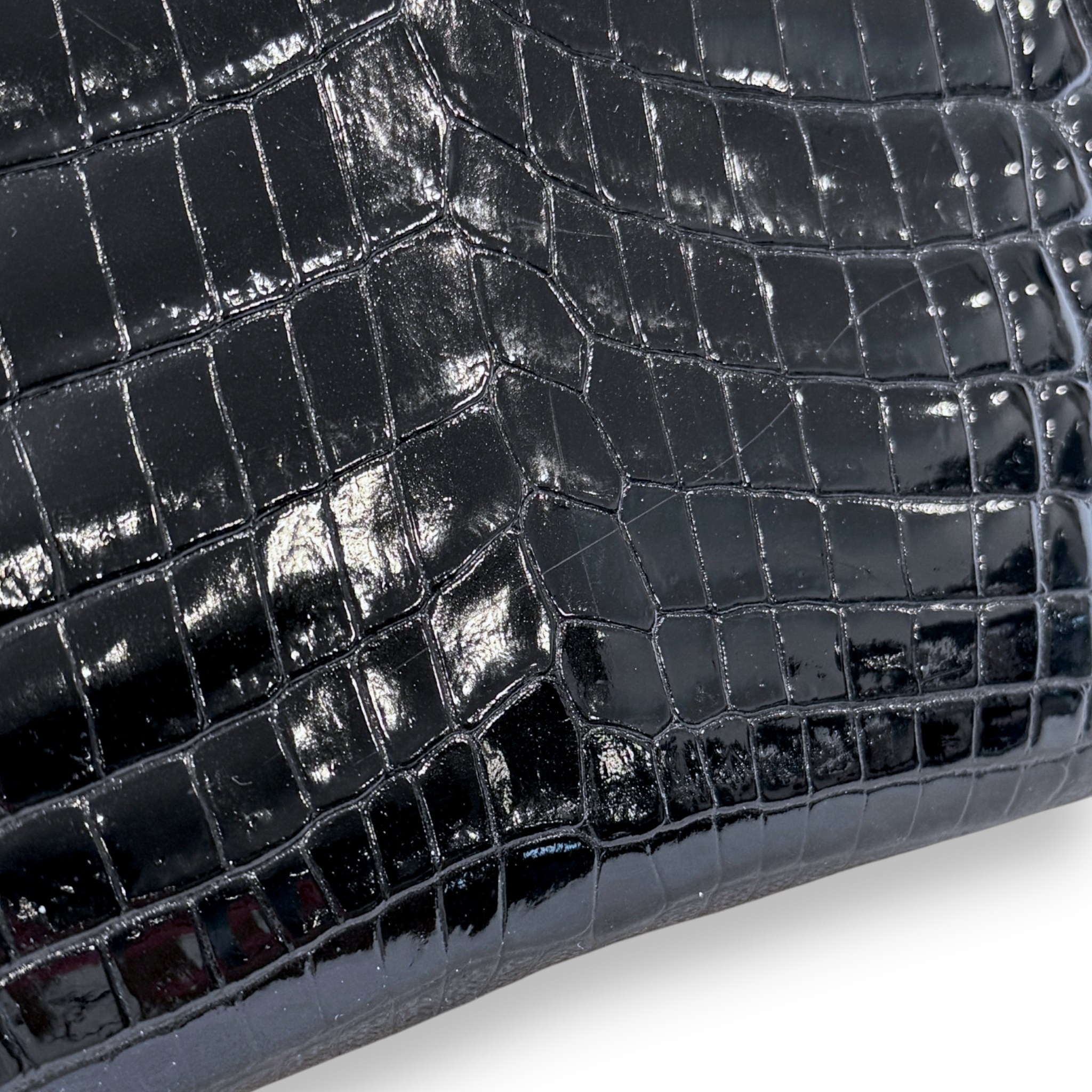Birkin 30 - Black ShinnyCroc Niloticus (PHW)