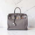 Hermès – Birkin 35 Etain Togo st.P (PHW)