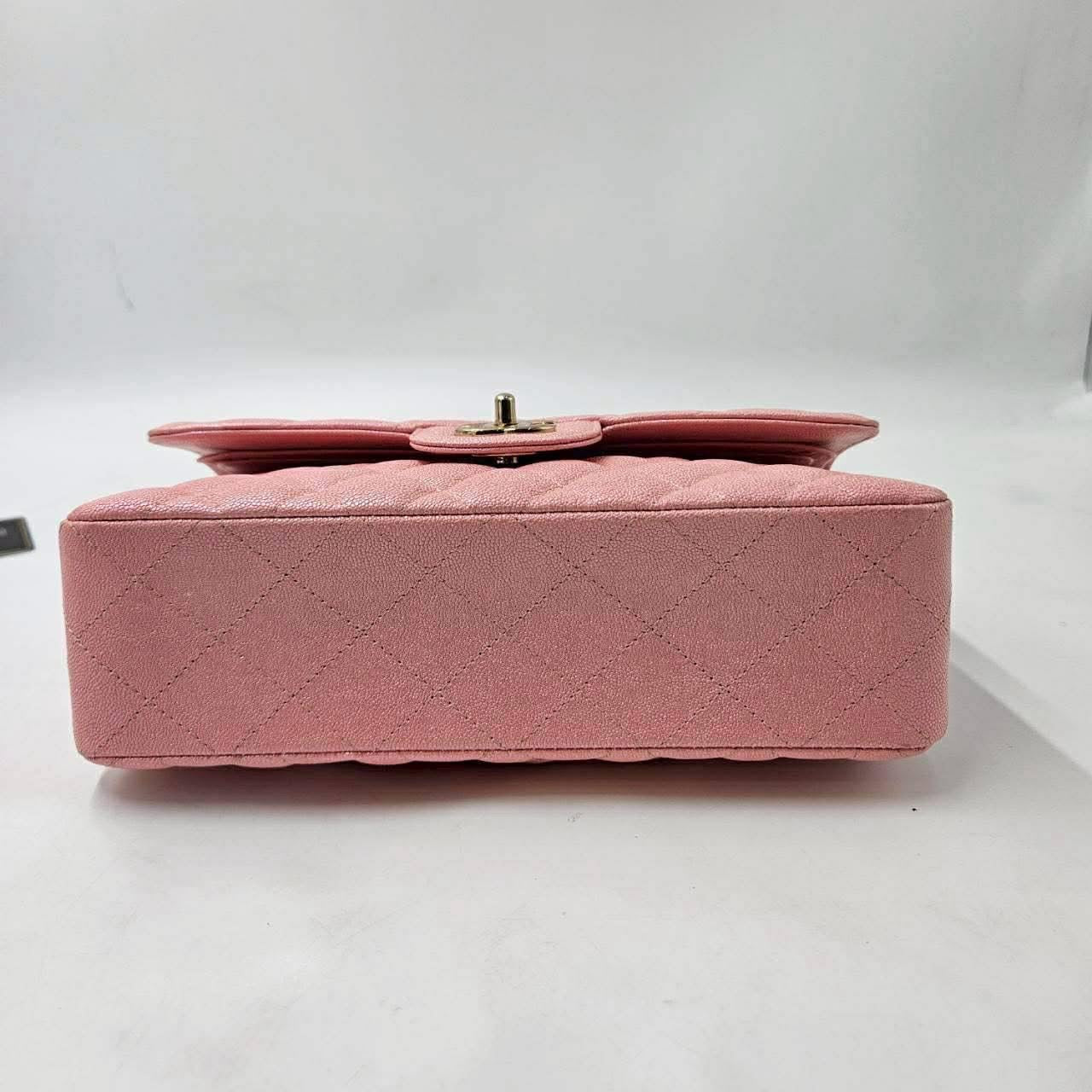 **Rare Find** Chanel 9 Unicorn Colour / Iridescent Pink Caviar - GHW