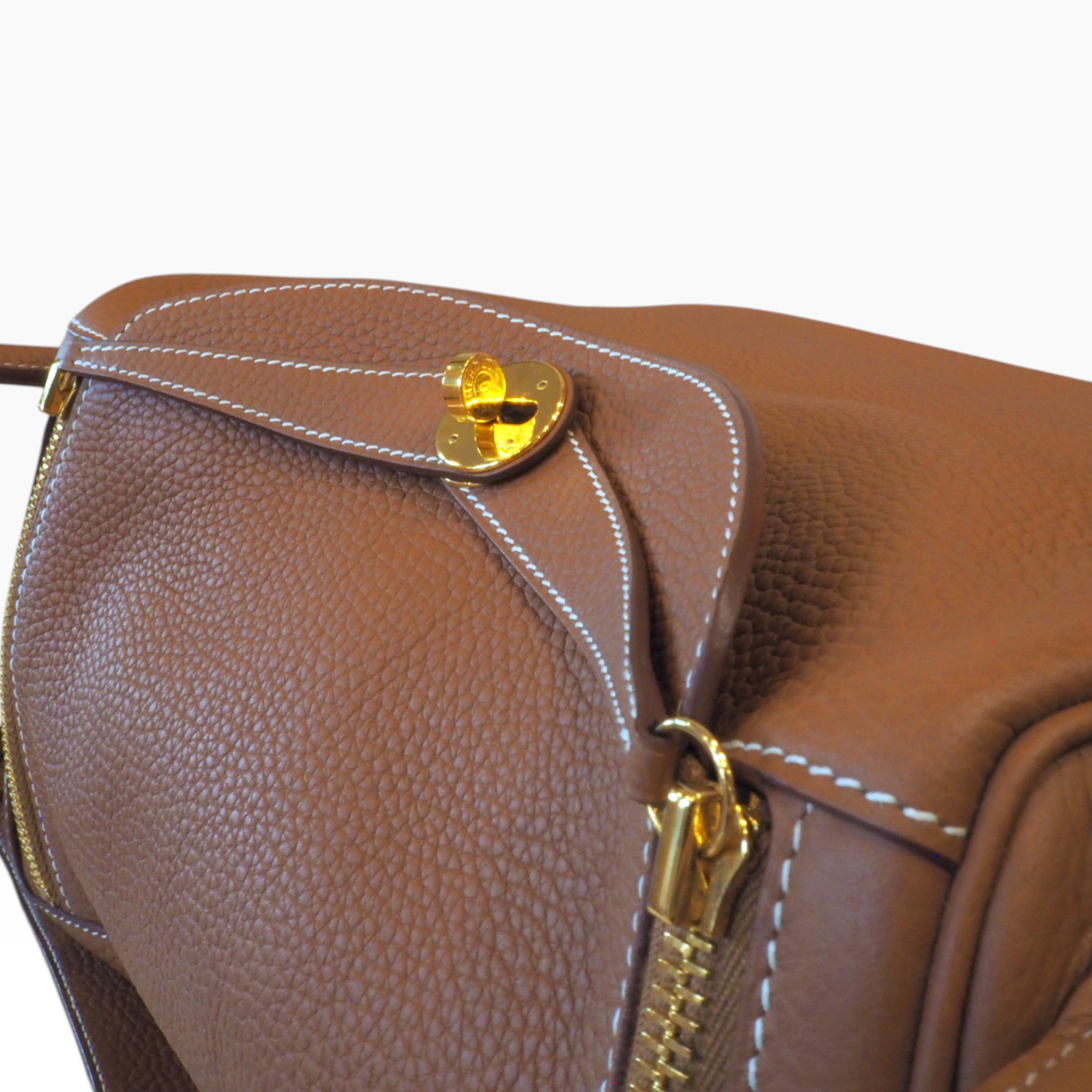 Hermés - Lindy 30 Gold Clemence St.X (GHW)