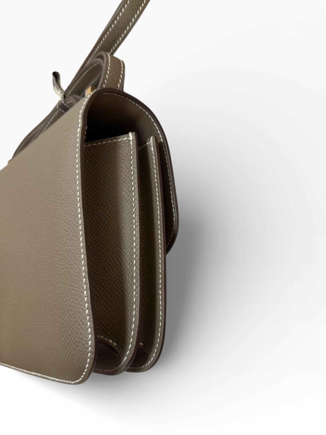 Hermès Constance 18 Epsom Etoupe GHW (Stamp Y)