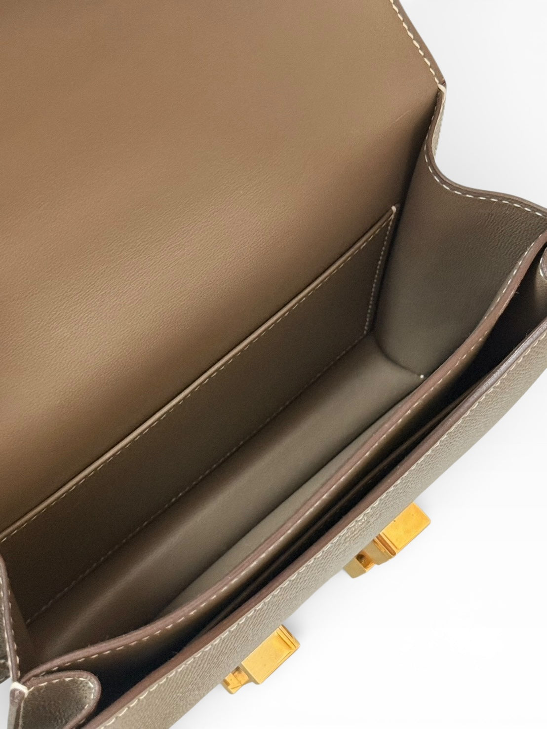 Hermès Constance 18 Epsom Etoupe GHW (Stamp Y)