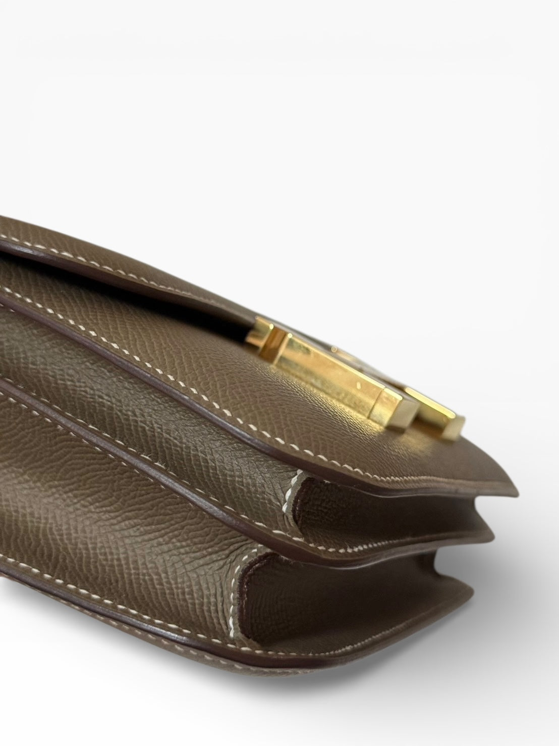 Hermès Constance 18 Epsom Etoupe GHW (Stamp Y)
