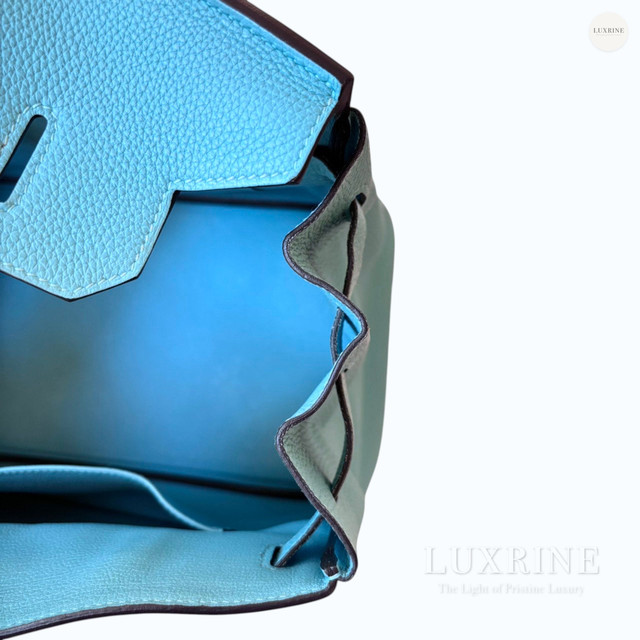 Hermès – Birkin 30 Blue Atoll Togo st.T (GHW)