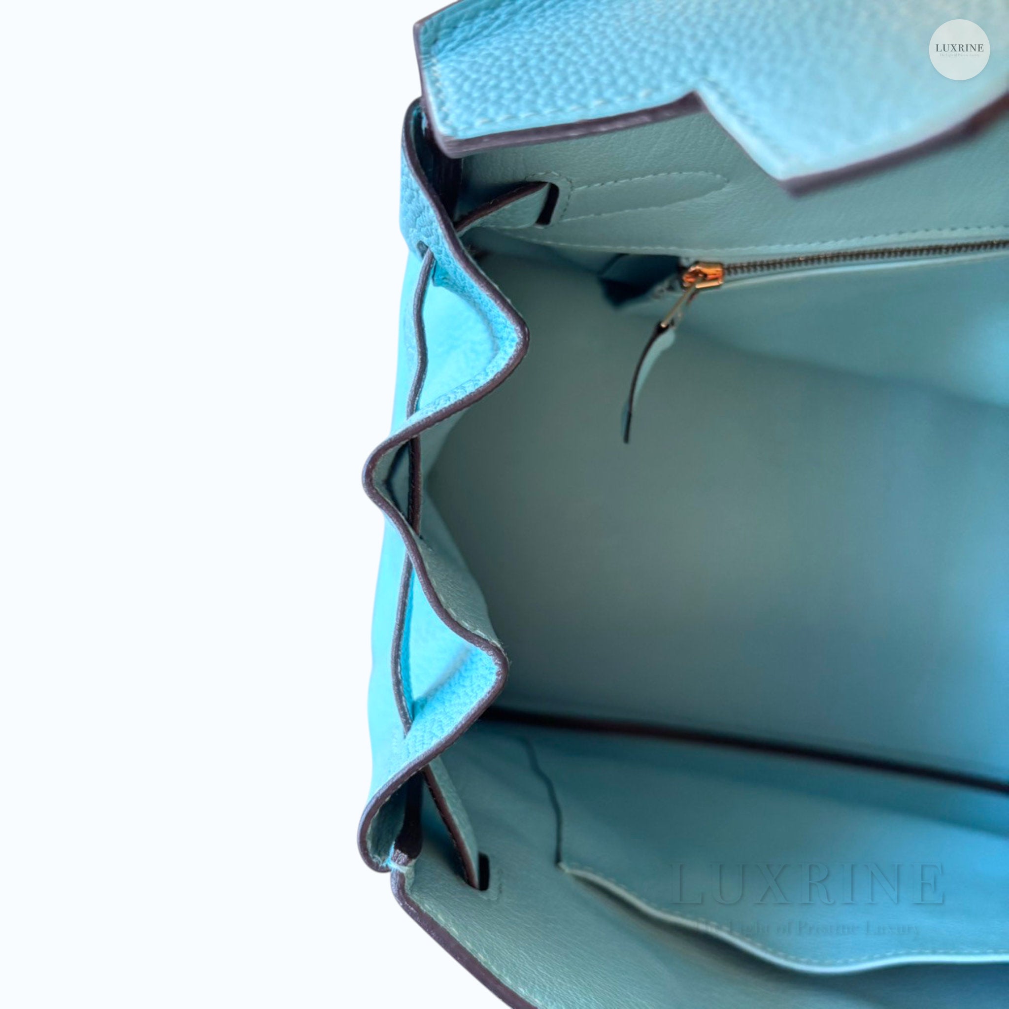 Hermès – Birkin 30 Blue Atoll Togo st.T (GHW)