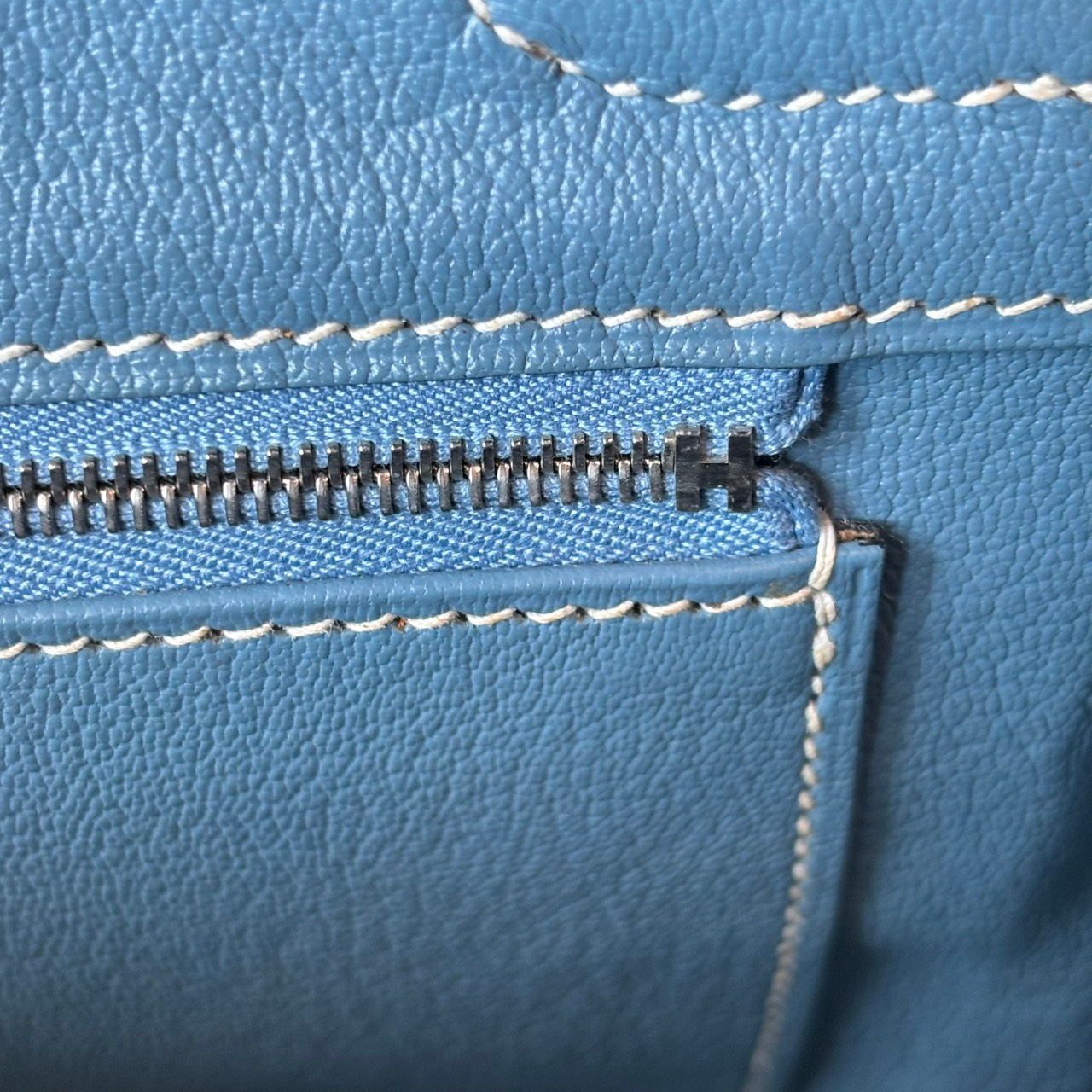 Hermés - Birkin 30 Blue Jeans Color Epsom (PHW)