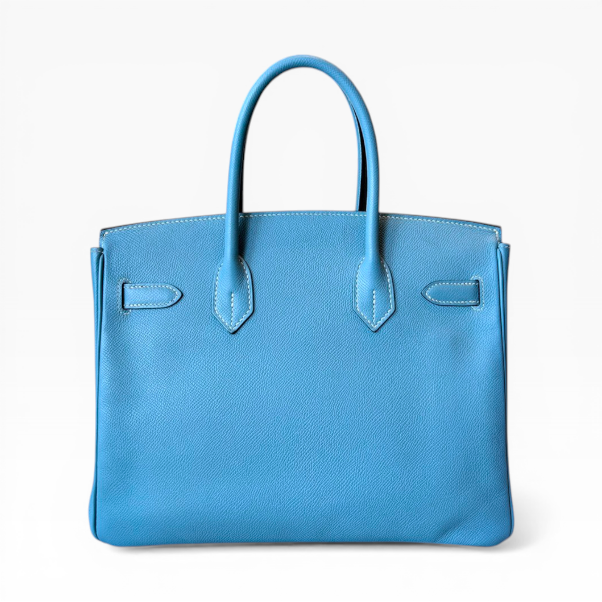 Hermés - Birkin 30 Blue Jeans Color Epsom (PHW)
