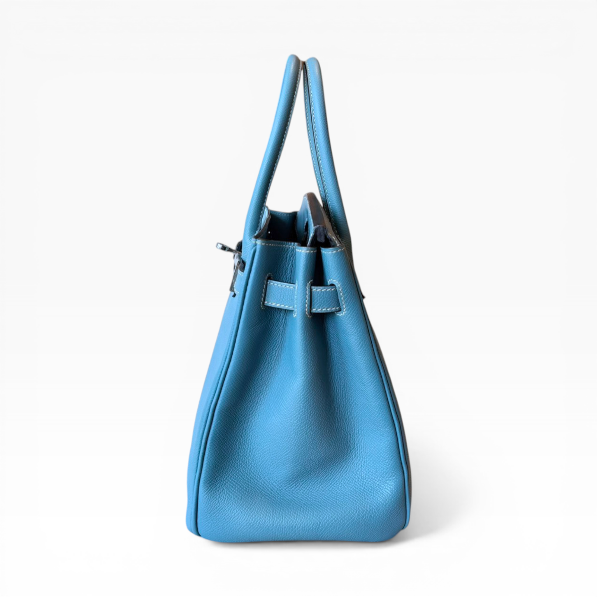Hermés - Birkin 30 Blue Jeans Color Epsom (PHW)