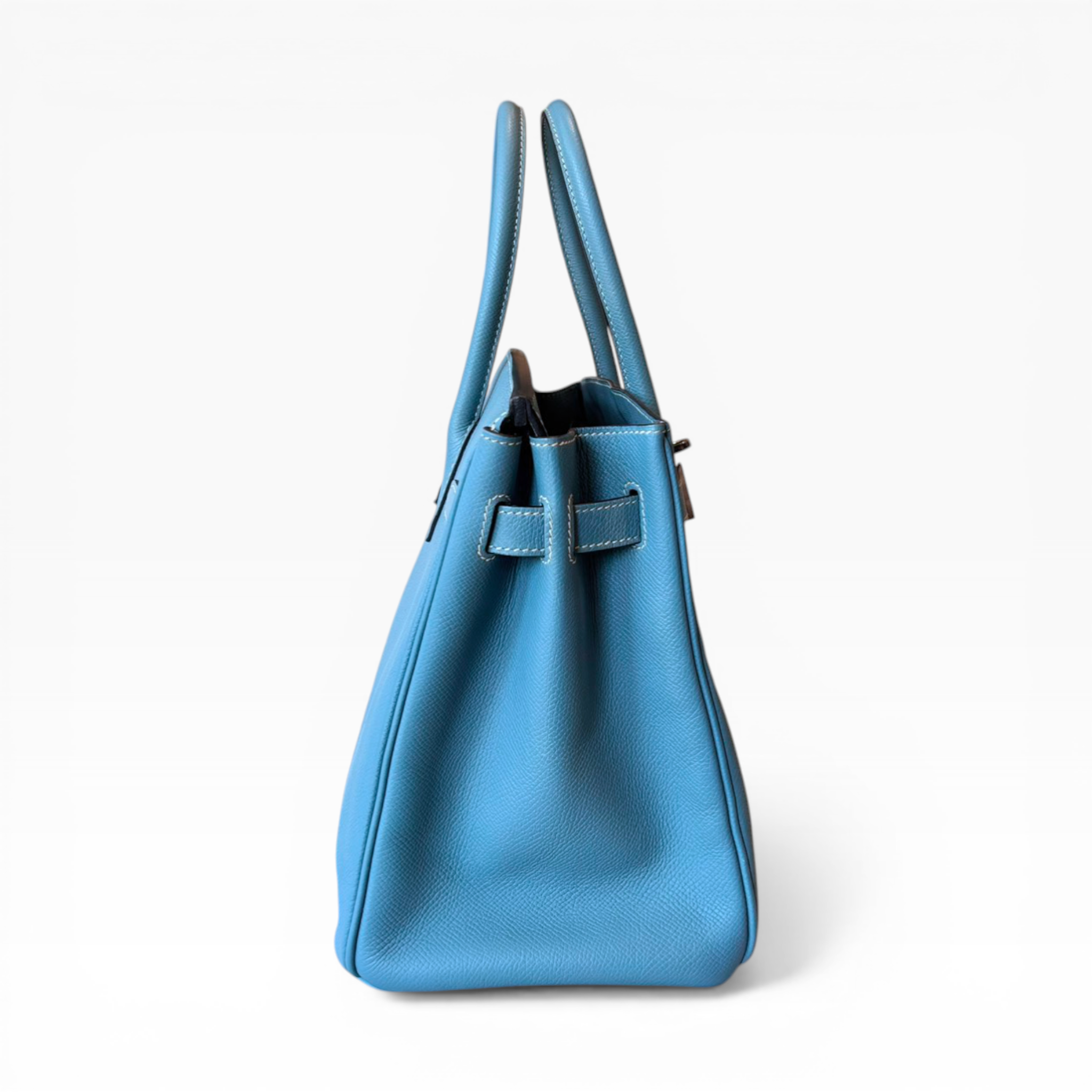 Hermés - Birkin 30 Blue Jeans Color Epsom (PHW)