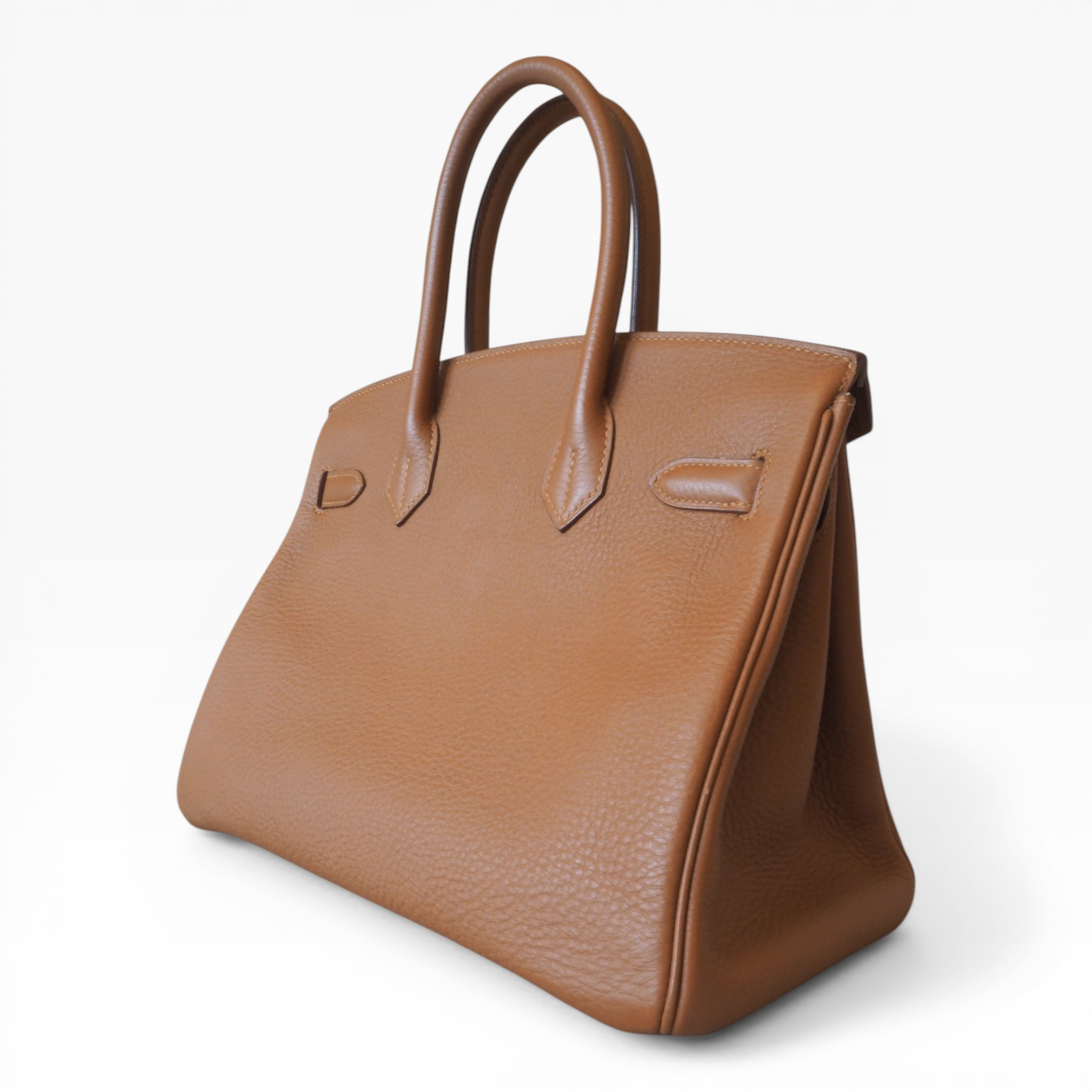**Limited Edition**  Hermés Birkin 30 - Gold & Marron d'Inde Clemence and Ficelle Lizard Club | Permabrass Hardware St.P