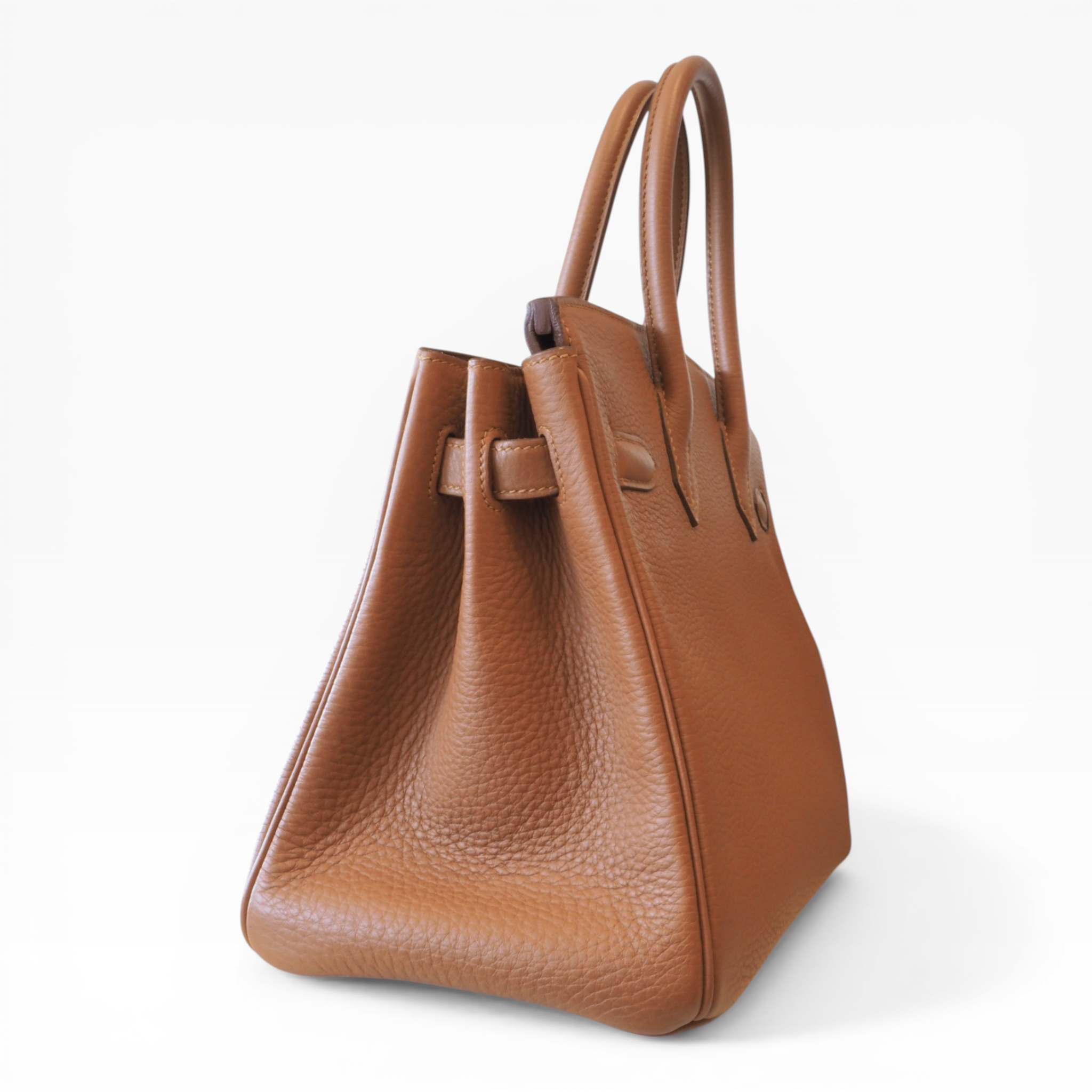 **Limited Edition**  Hermés Birkin 30 - Gold & Marron d'Inde Clemence and Ficelle Lizard Club | Permabrass Hardware St.P