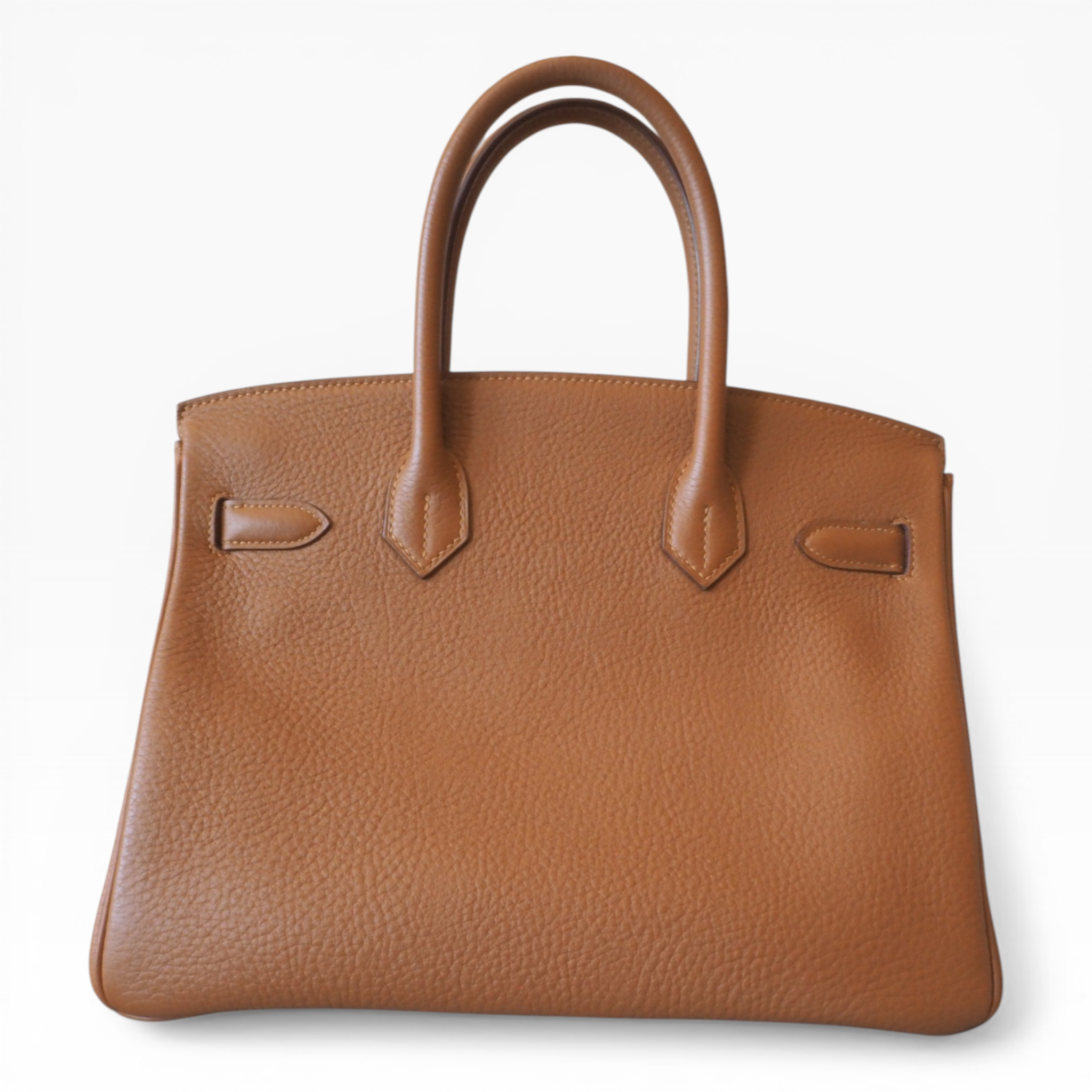 **Limited Edition**  Hermés Birkin 30 - Gold & Marron d'Inde Clemence and Ficelle Lizard Club | Permabrass Hardware St.P