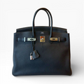 Birkin 35 Noir/ Black (PHW) Stamp C - [Seals still Intact]