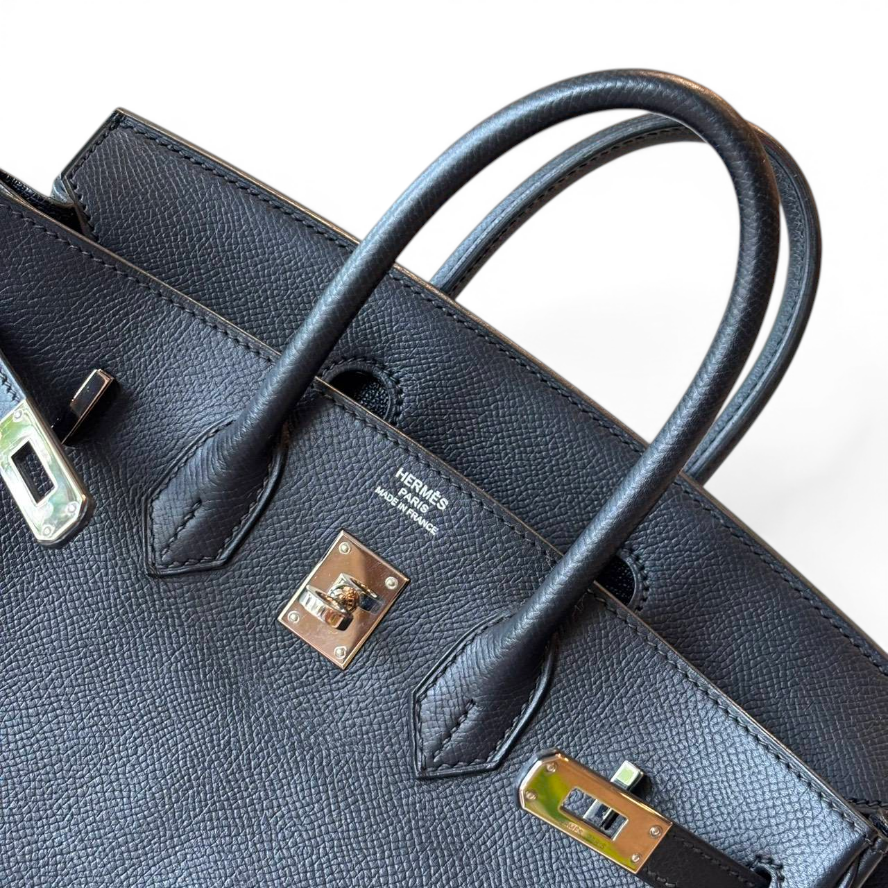 Hermés - Birkin 25 Black Epsom St. N (PHW)