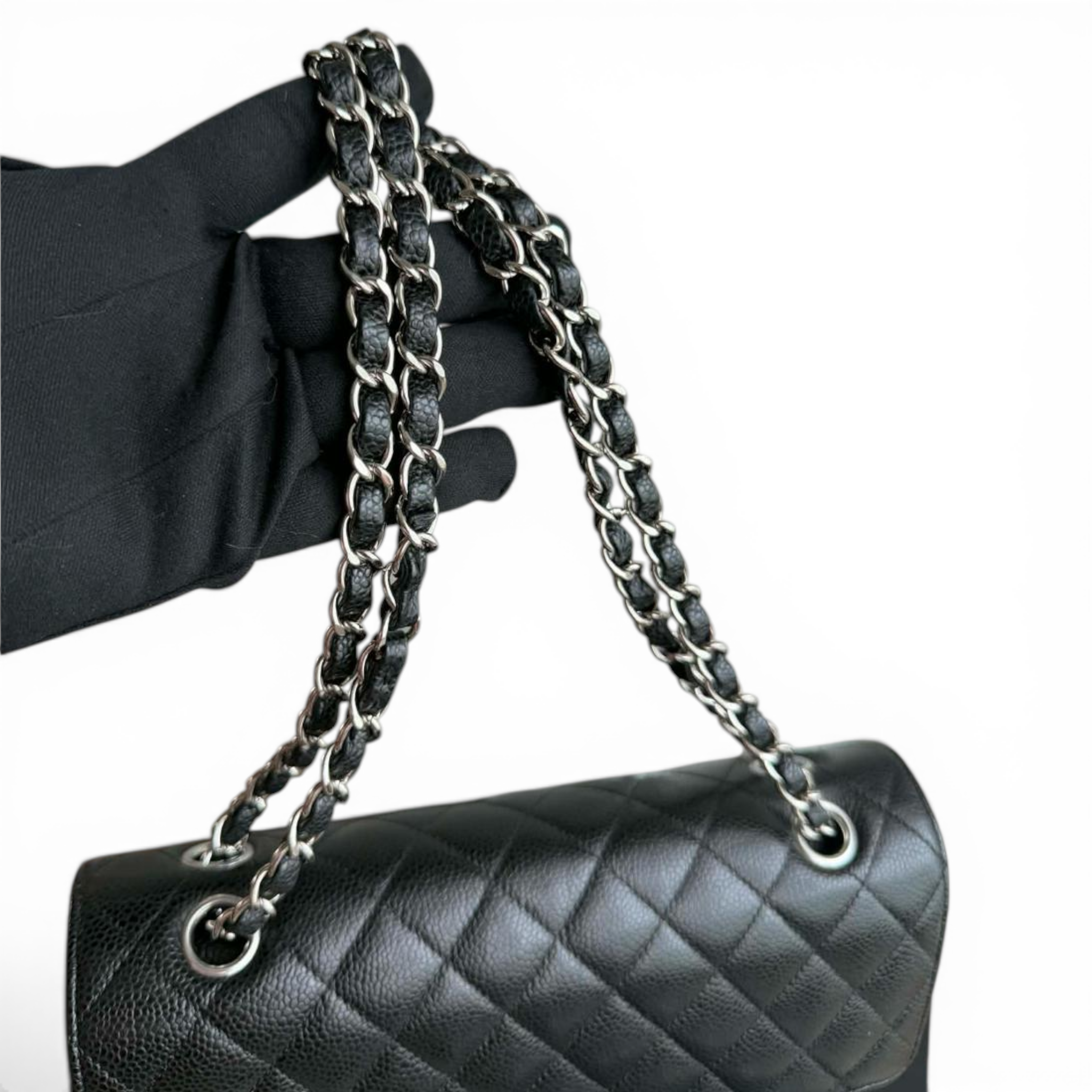 CHANEL - Classic 10 Meduim Double Flap Bag (SHW)