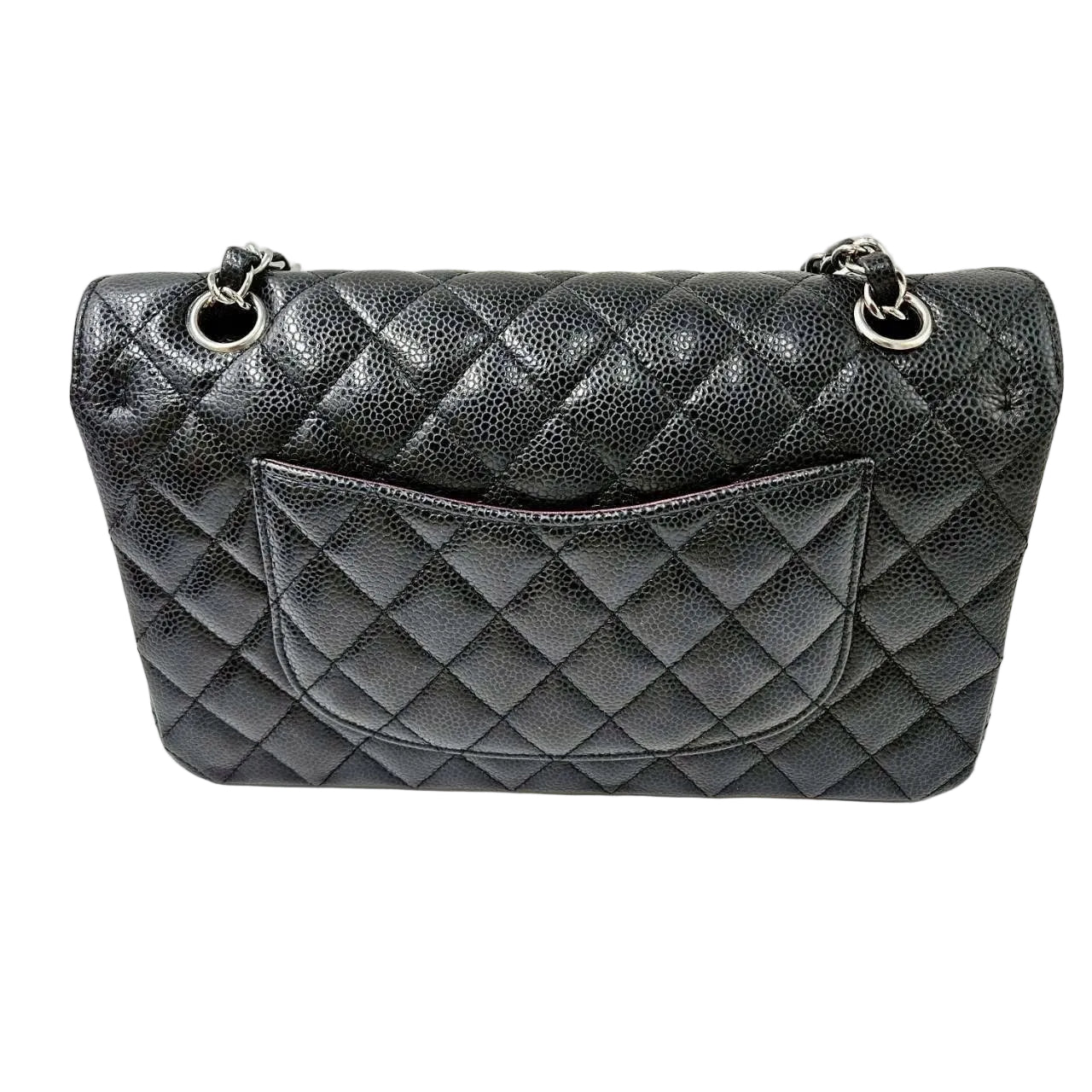 **Brand New** Chanel Classic Medium Double Flap - Classic 10" microchip (SHW)