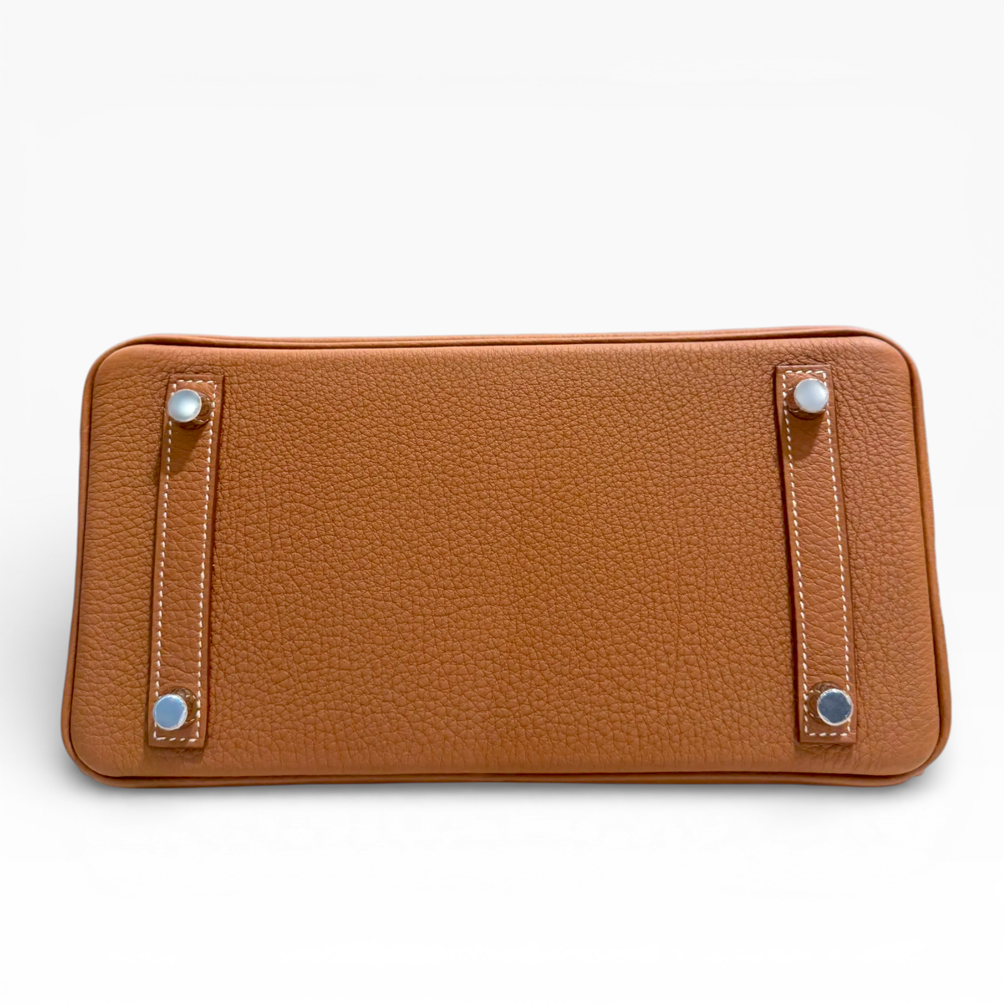 Hermès Birkin 25 - Retourne Bag In Gold Togo Leather With PHW