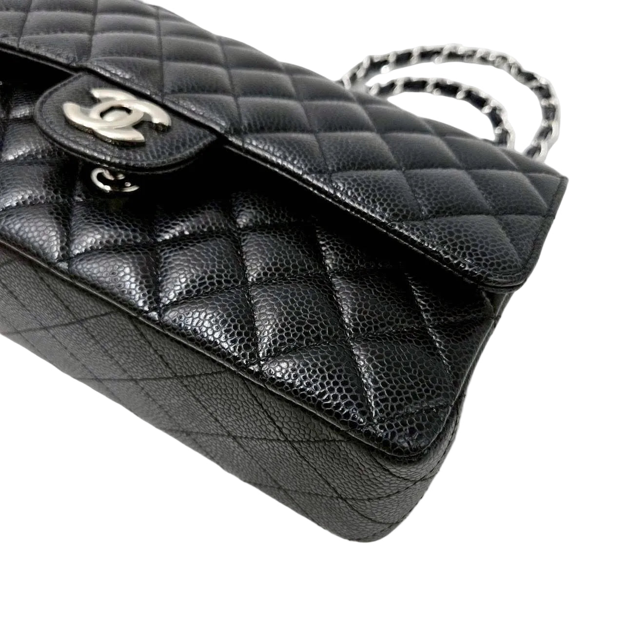 **Brand New** Chanel Classic Medium Double Flap - Classic 10" microchip (SHW)