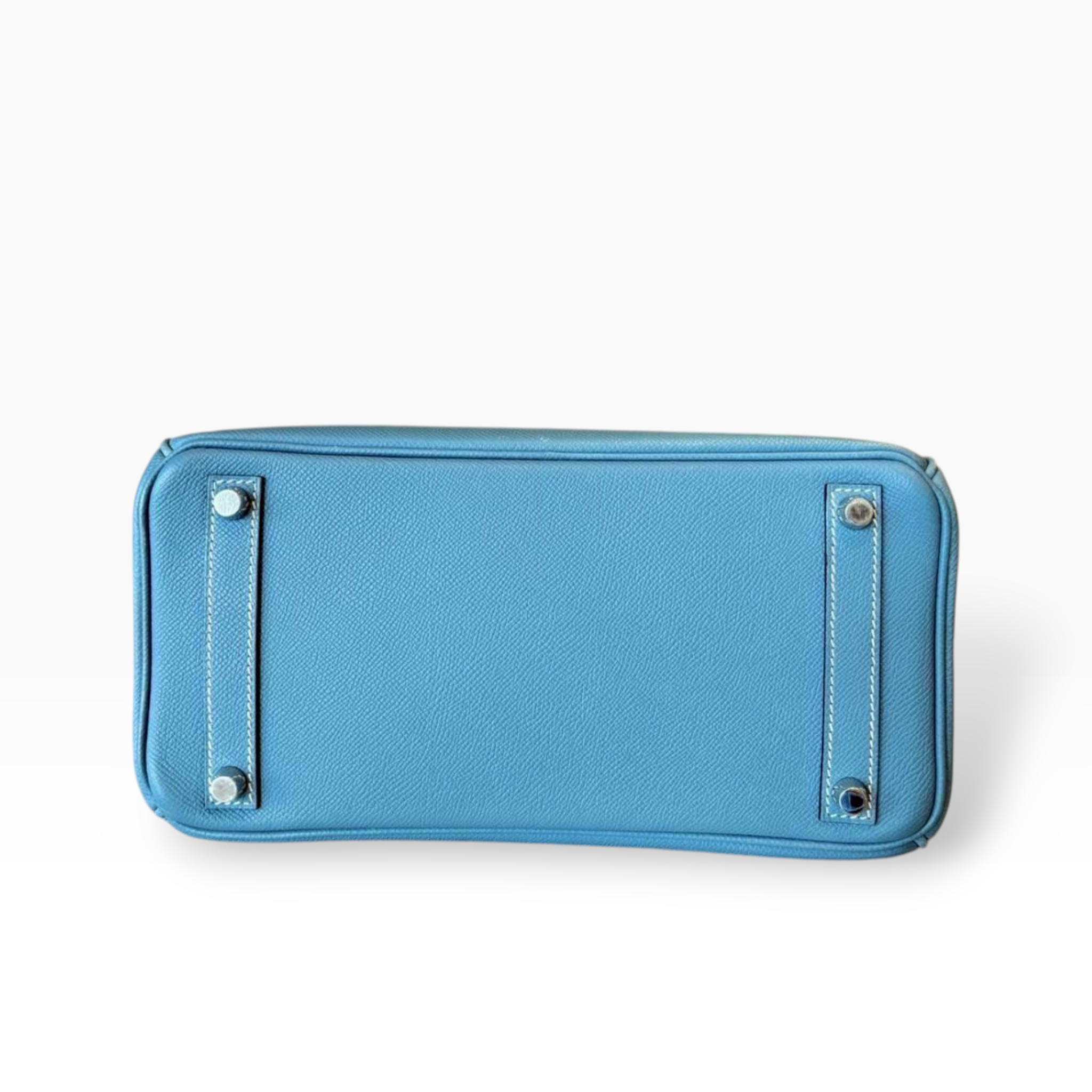 **Exclusive Find** Hermès Birkin HAC 28 - Blue Jean Epsom Leather with Palladium Hardware (PHW)