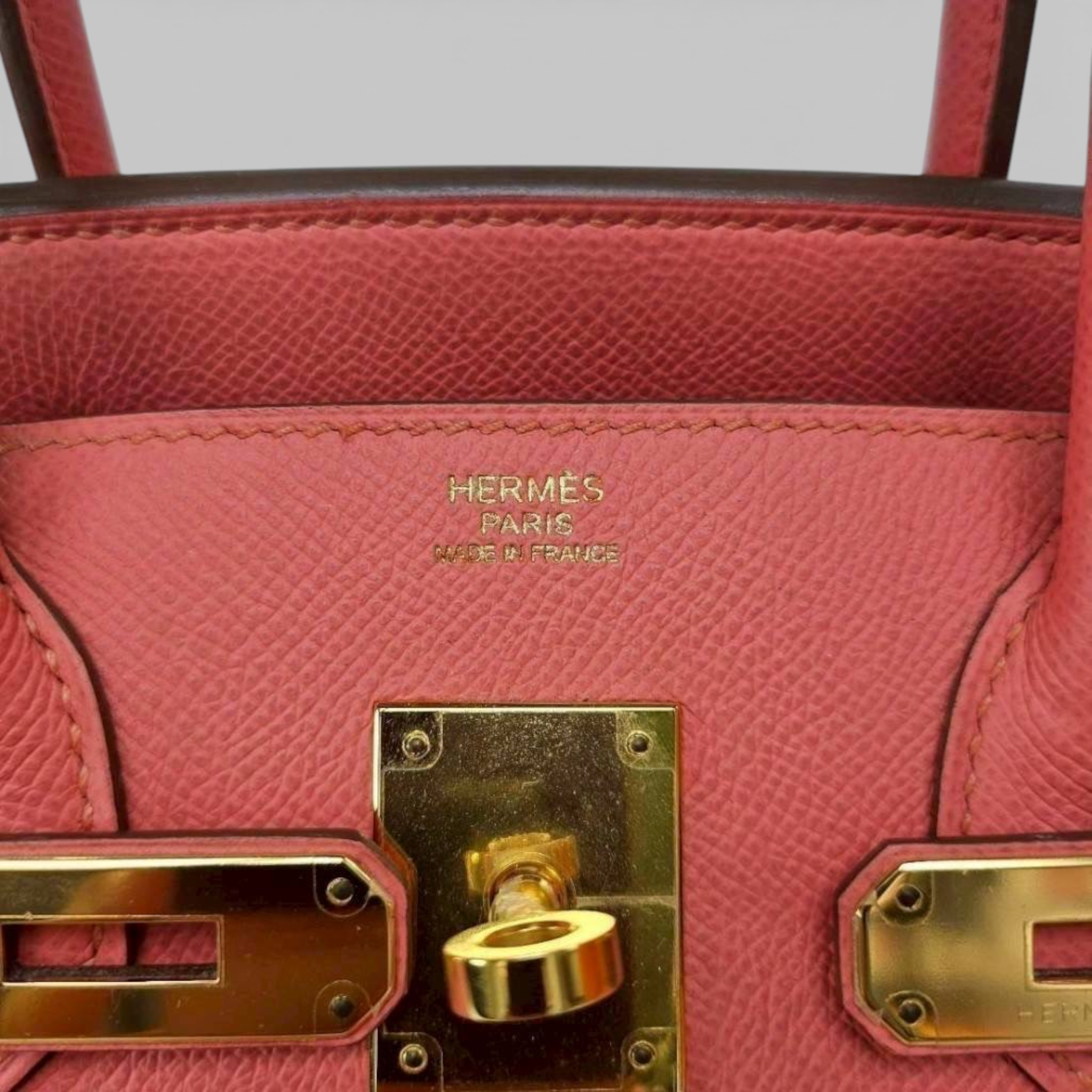 Birkin 30 - Flamingo Pink Epsom Gold Hardware (GHW)
