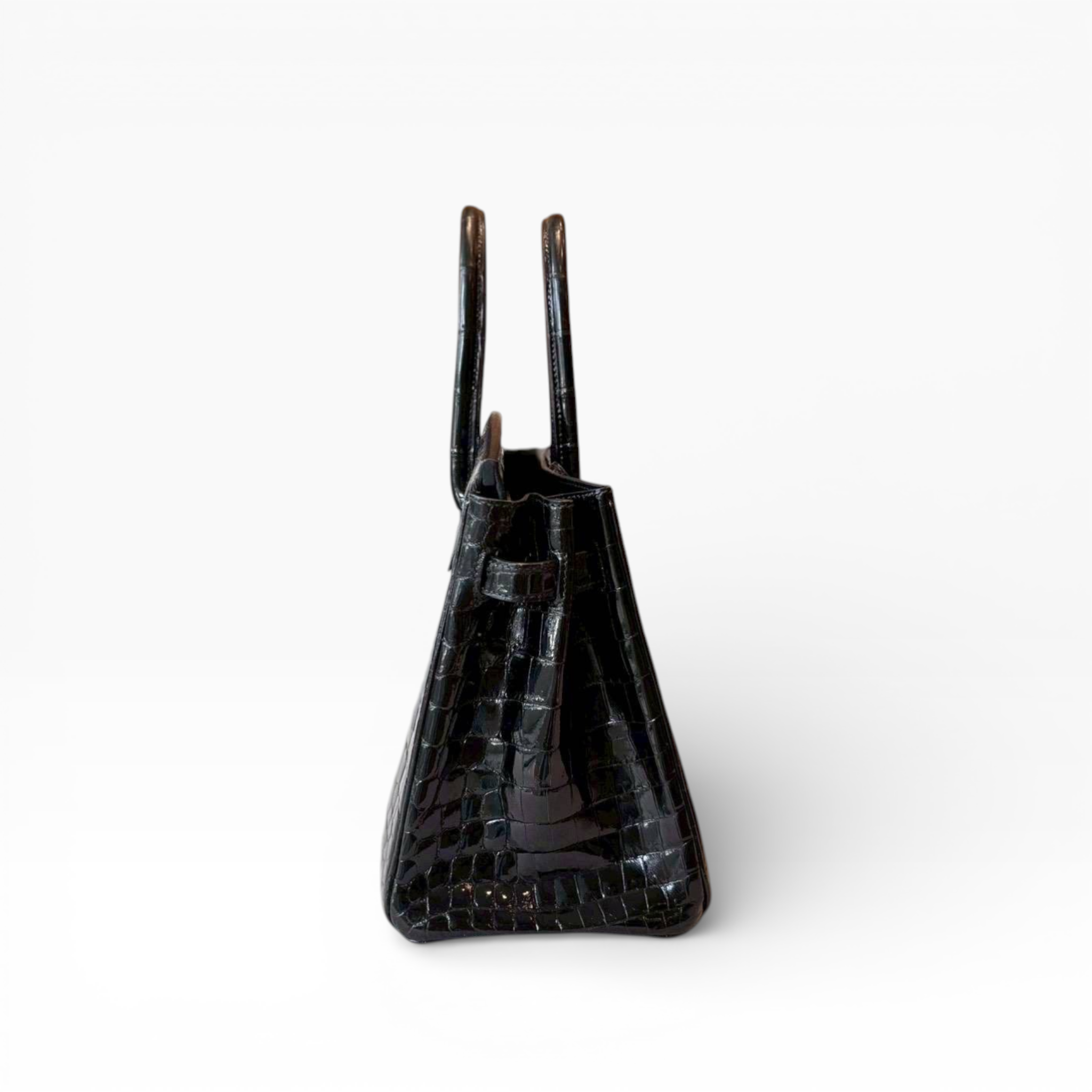 Birkin 30 - Black ShinnyCroc Niloticus (PHW)