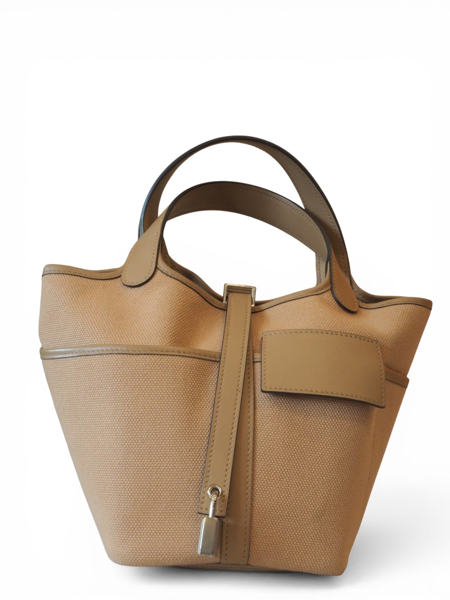 Hermés - Picotin 18 Cargo Beige Tea (PHW)