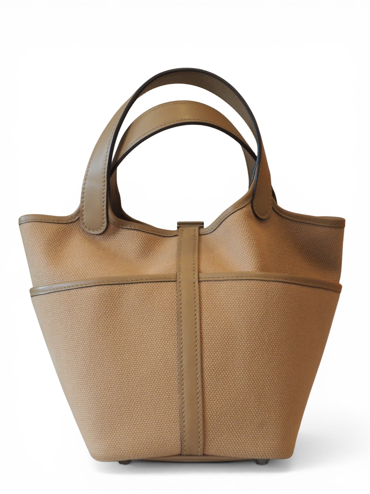 Hermés - Picotin 18 Cargo Beige Tea (PHW)