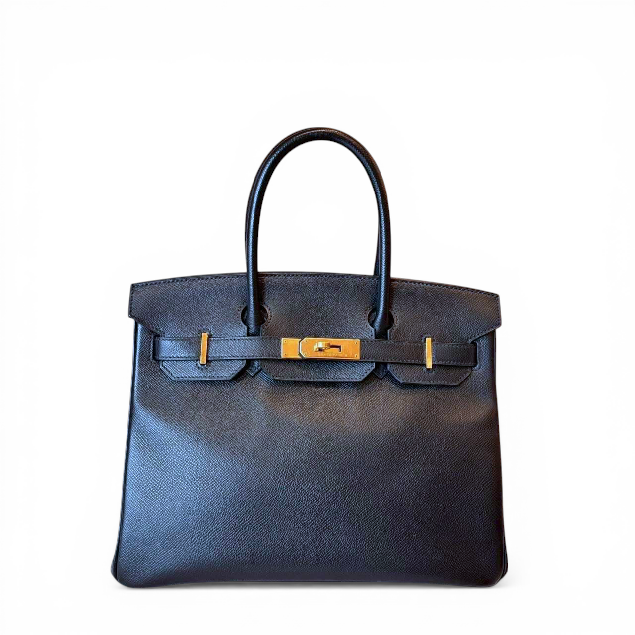 Hermés - Birkin 30 Black Epsom St.A (GHW)