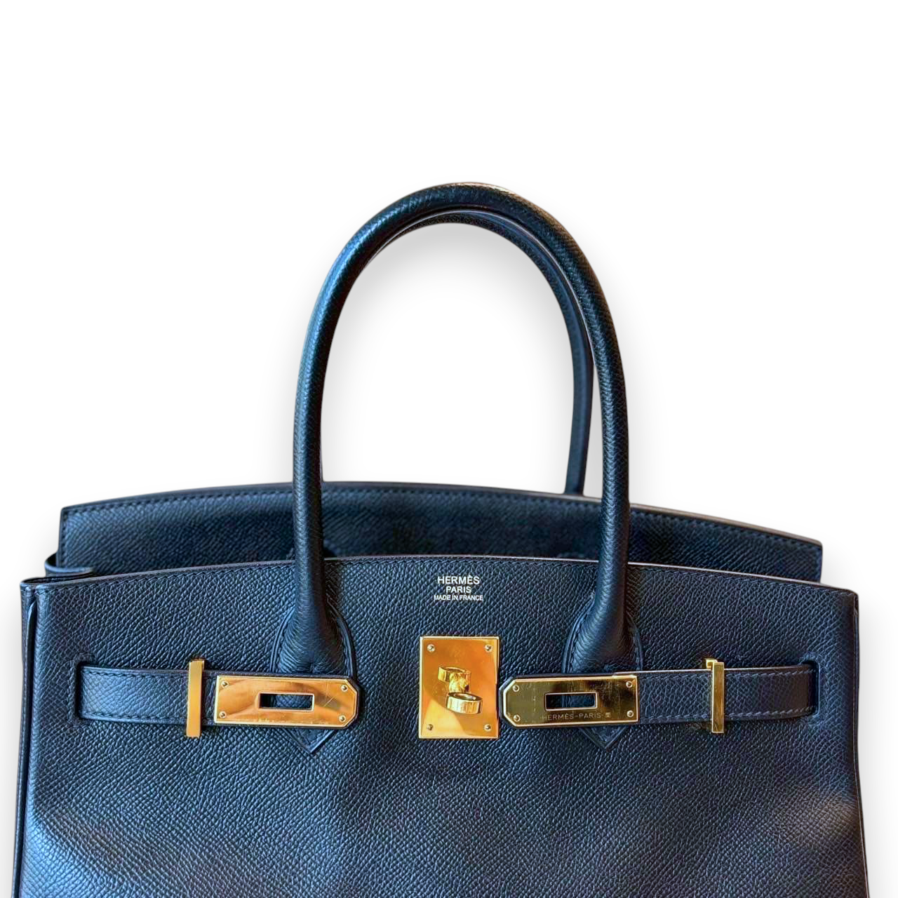 Hermés - Birkin 30 Black Epsom St.A (GHW)