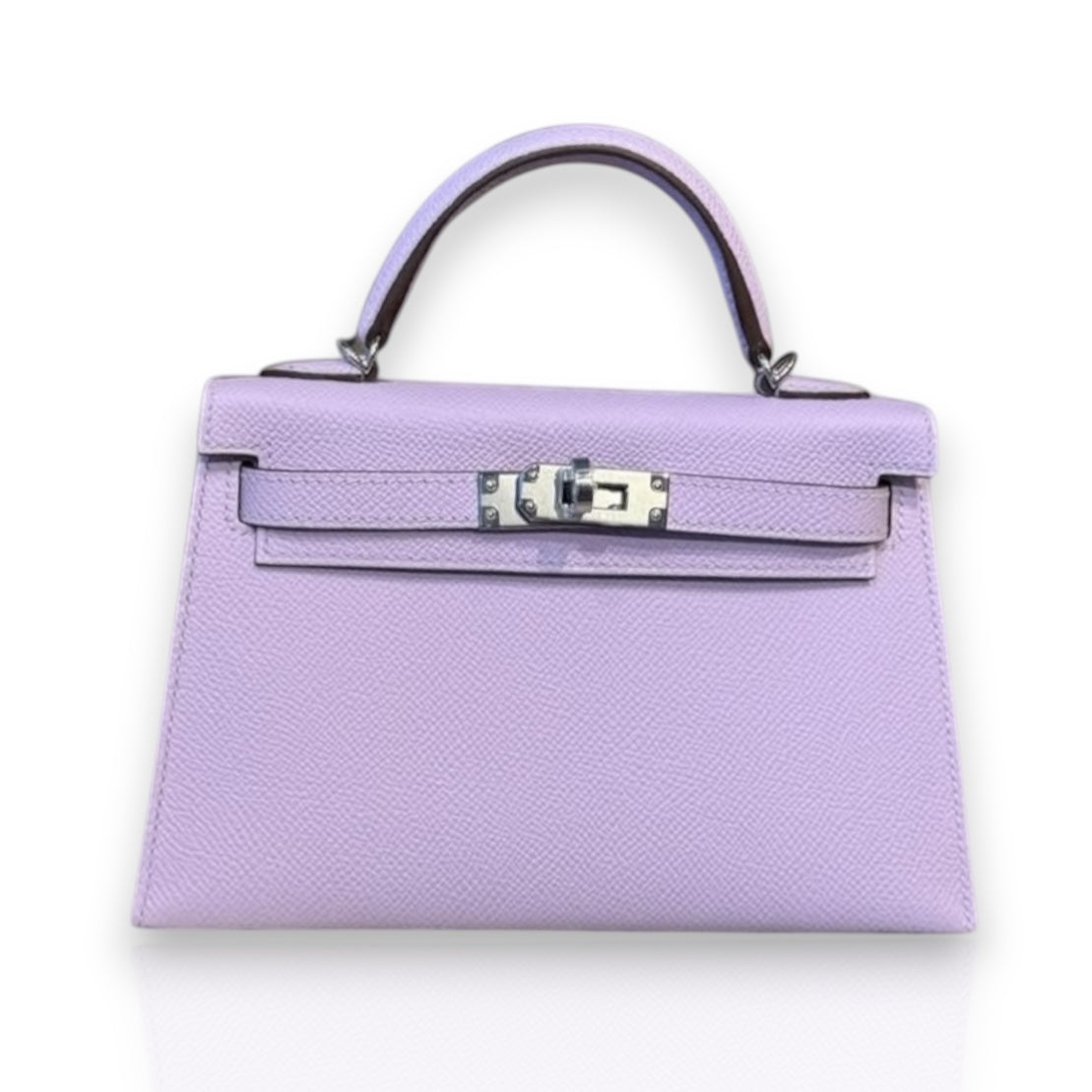 Hermès Mini Kelly 20 - Guimauve PHW Epsom (Latest Collection)