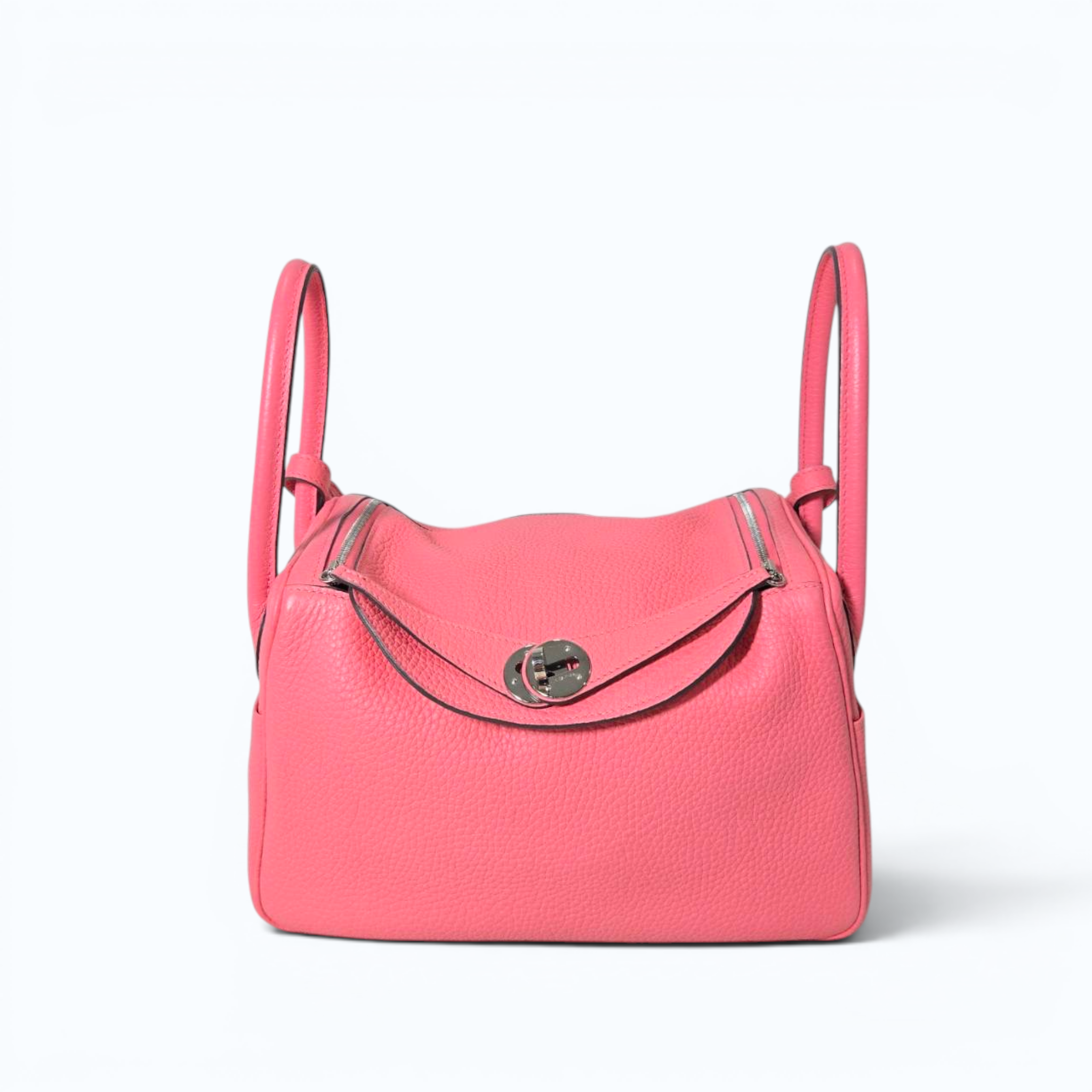 Hermès – Lindy 26 Rose Azalée Clemence st.Y (PHW)