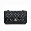 Chanel Classic Meduim Double Flap Bag SHW