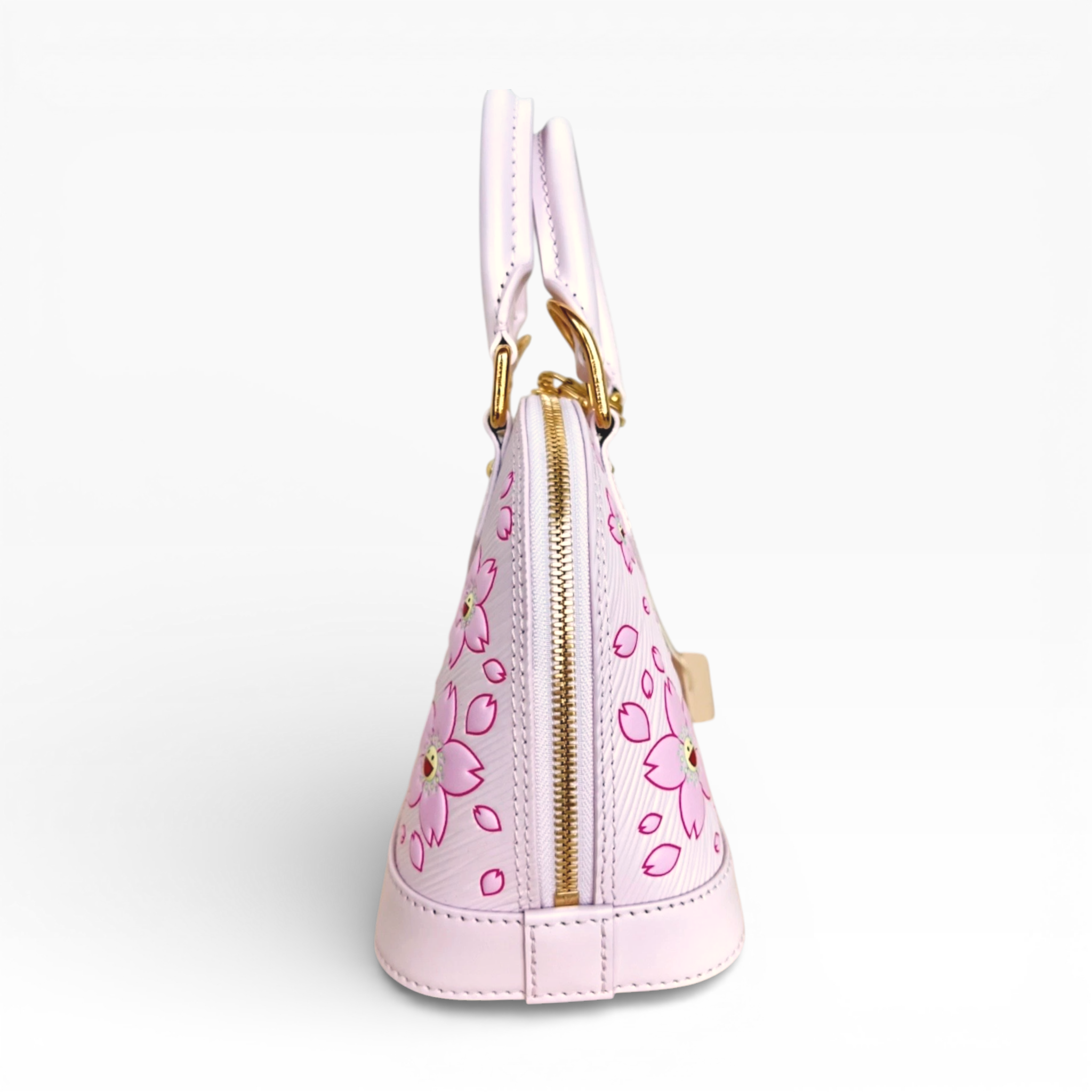 Limited-edition Louis Vuitton x Takashi Murakami | Cherry Blossom Alma BB Pink