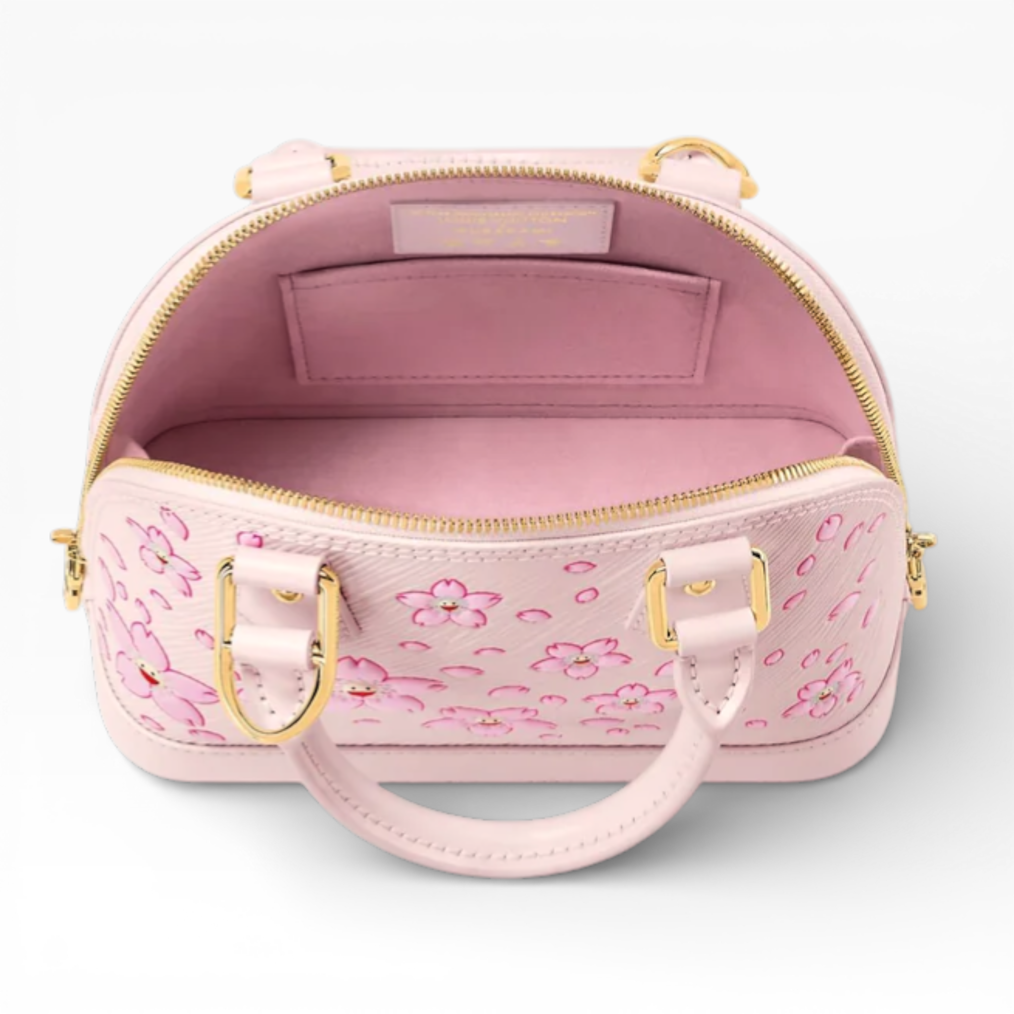 Limited-edition Louis Vuitton x Takashi Murakami | Cherry Blossom Alma BB Pink
