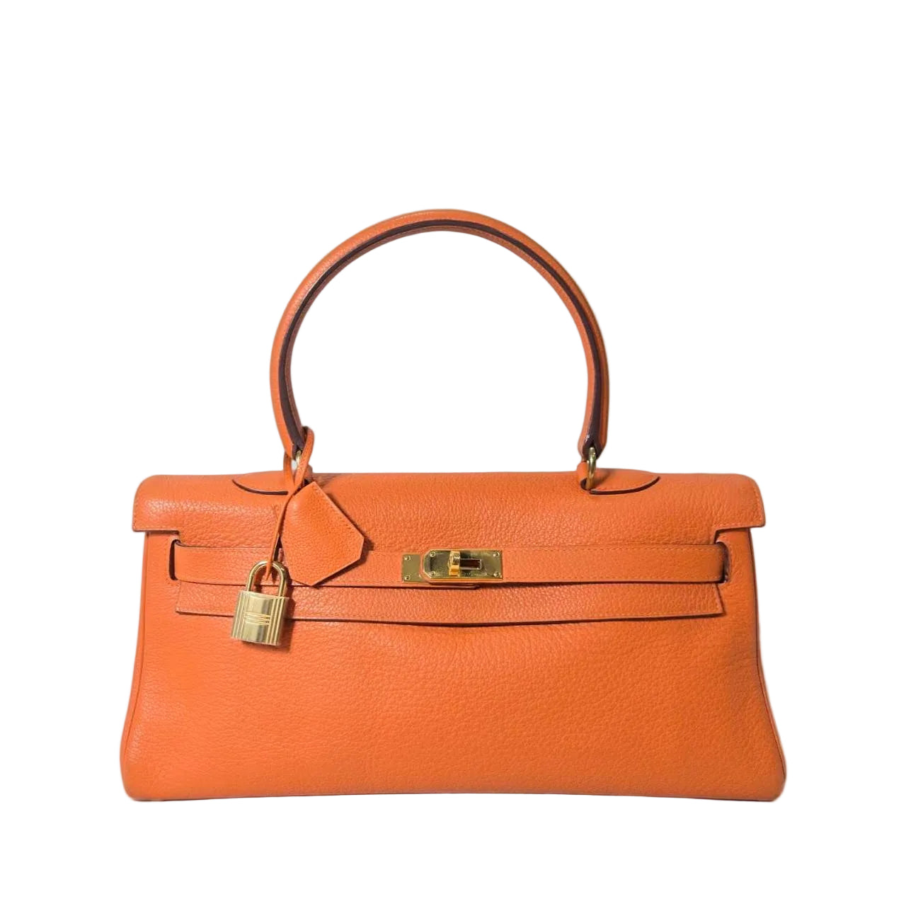 Hermès – Kelly 42 Orange JPG Épaule st.M (GHW)