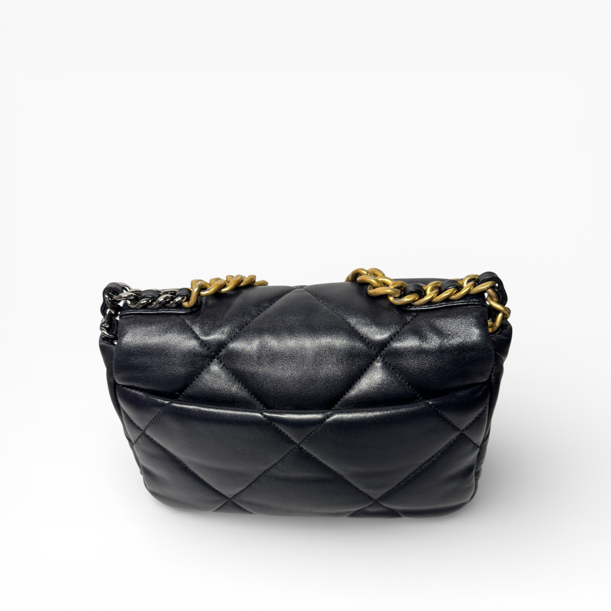 Chanel 19 Black Small Flap Bag